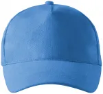 5-Panel-Baseballmütze, hellblau