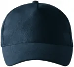 5-Panel-Baseballmütze, dunkelblau