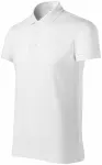 Bequemes Poloshirt für Herren, weiß