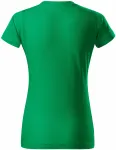 Damen einfaches T-Shirt, Grasgrün