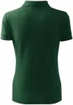 Damen elegantes Poloshirt, Flaschengrün