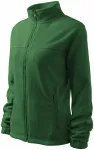 Damen Fleecejacke, Flaschengrün