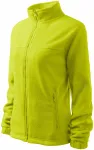 Damen Fleecejacke, lindgrün