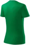 Damen klassisches T-Shirt, Grasgrün