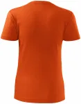 Damen klassisches T-Shirt, orange