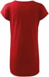 Damen langes T-Shirt/Kleid, rot