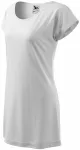 Damen langes T-Shirt/Kleid, weiß