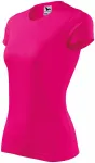 Damen Sport T-Shirt, neon pink Damen Sport T-Shirt, neon pink