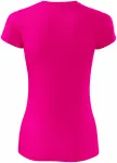 Damen Sport T-Shirt, neon pink