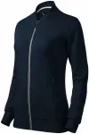 Damen Sweatshirt mit versteckten Taschen, dunkelblau