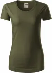 Damen T-Shirt, Bio-Baumwolle, military