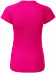 Damen-T-Shirt für den Sport, neon pink