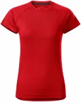 Damen-T-Shirt für den Sport, rot