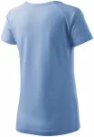 Damen T-Shirt mit Raglanärmel, Himmelblau