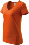 Damen T-Shirt mit Raglanärmel, orange