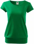 Damen trendy T-Shirt, Grasgrün