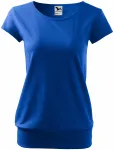 Damen trendy T-Shirt, königsblau