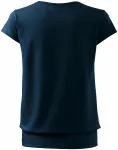 Damen trendy T-Shirt, dunkelblau