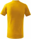 Das einfache T-Shirt der Kinder, gelb