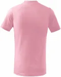 Das einfache T-Shirt der Kinder, rosa