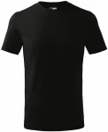 Das einfache T-Shirt der Kinder, schwarz