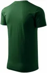 Das einfache T-Shirt der Männer, Flaschengrün