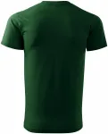 Das einfache T-Shirt der Männer, Flaschengrün