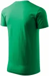 Das einfache T-Shirt der Männer, Grasgrün