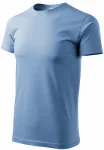 Das einfache T-Shirt der Männer, Himmelblau Das einfache T-Shirt der Männer, Himmelblau
