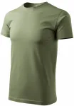 Das einfache T-Shirt der Männer, khaki