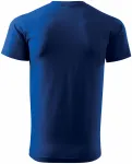 Das einfache T-Shirt der Männer, königsblau