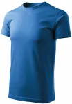 Das einfache T-Shirt der Männer, hellblau Das einfache T-Shirt der Männer, hellblau