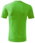 Das klassische T-Shirt der Männer, Apfelgrün