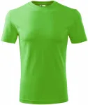 Das klassische T-Shirt der Männer, Apfelgrün