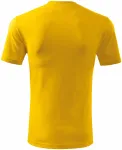 Das klassische T-Shirt der Männer, gelb