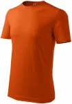 Das klassische T-Shirt der Männer, orange