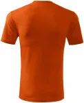 Das klassische T-Shirt der Männer, orange