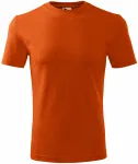 Das klassische T-Shirt der Männer, orange