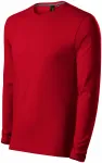 Eng anliegendes Herren T-Shirt mit langen Ärmeln, formula red Eng anliegendes Herren T-Shirt mit langen Ärmeln, formula red