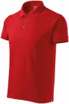 Gröberes Poloshirt für Herren, rot