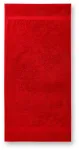 Grobes Handtuch, 70x140cm, rot