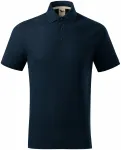 Herren-Poloshirt aus Bio-Baumwolle, dunkelblau