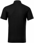 Herren-Poloshirt aus Bio-Baumwolle, schwarz