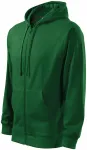 Herren Sweatshirt mit Kapuze, Flaschengrün