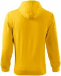 Herren Sweatshirt mit Kapuze, gelb