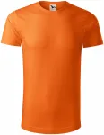 Herren T-Shirt aus Bio-Baumwolle, orange