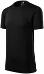 Herren T-Shirt aus Merinowolle, schwarz