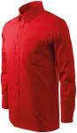 Herrenhemd mit langen Ärmeln, rot Herrenhemd mit langen Ärmeln, rot