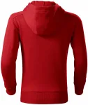 Kinder Sweatshirt mit Kapuze, rot