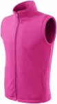 Klassische Fleeceweste, fuchsia red Klassische Fleeceweste, fuchsia red